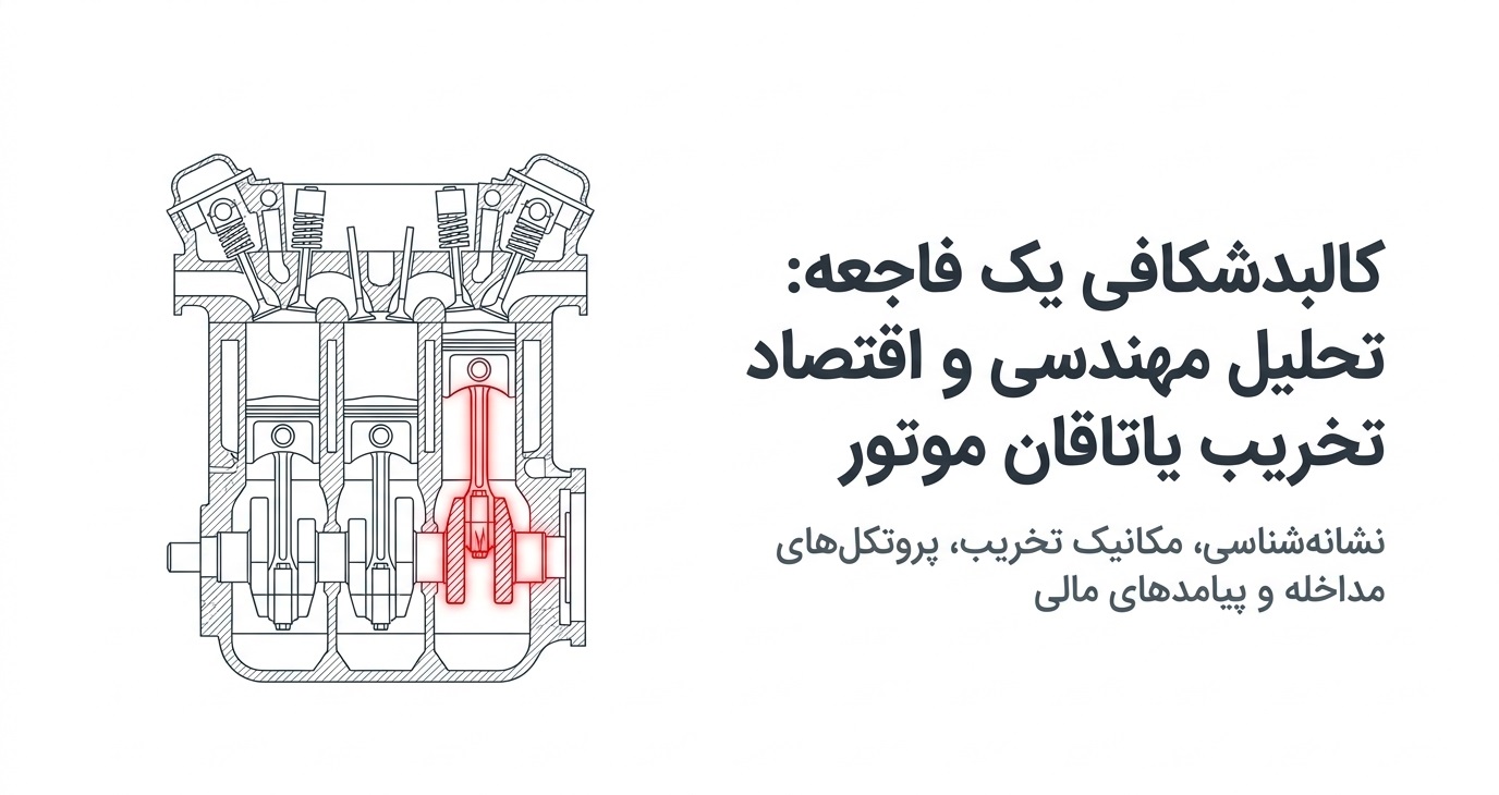 ۵ نشانه خطرناک که می‌گویند موتور ماشین شما در حال یاتاقان زدن است (و چطور سریع متوقفش کنیم؟)
