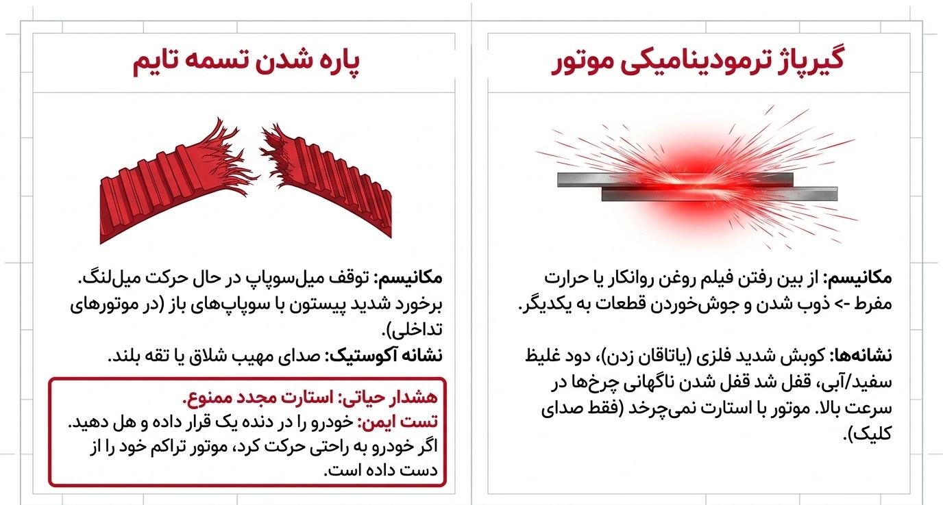 نقص‌های مکانیکی فاجعه‌بار و پرهزینه