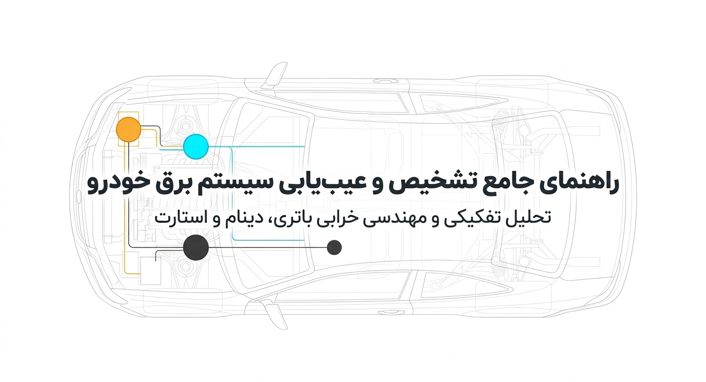 دفترچه راهنمای باتری: از کجا بفهمیم باتری ماشین تمام شده یا دینام خراب است؟