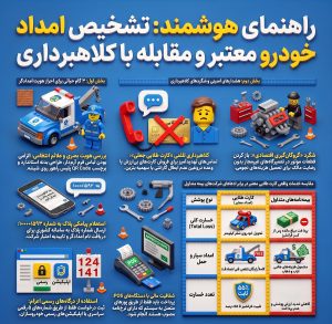 چگونه گول امدادخودروهای تقلبی در جاده را نخوریم؟
